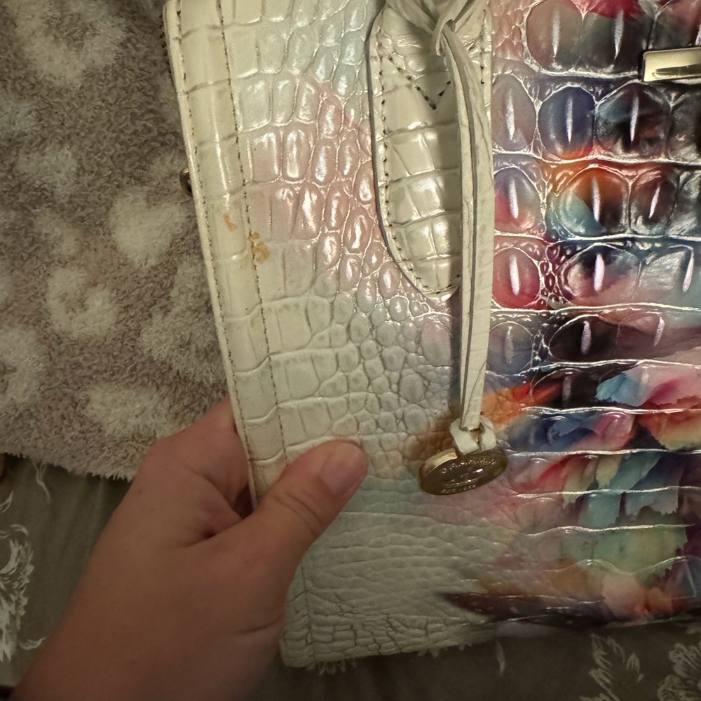 Brahmin Prism Ombre Croc-Embossed Women's Bag - Picture 7 of 13